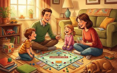 Juegos en familia = fabricar recuerdos para toda la vida