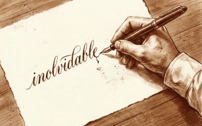 De tu puño y letra es mejor, inolvidable